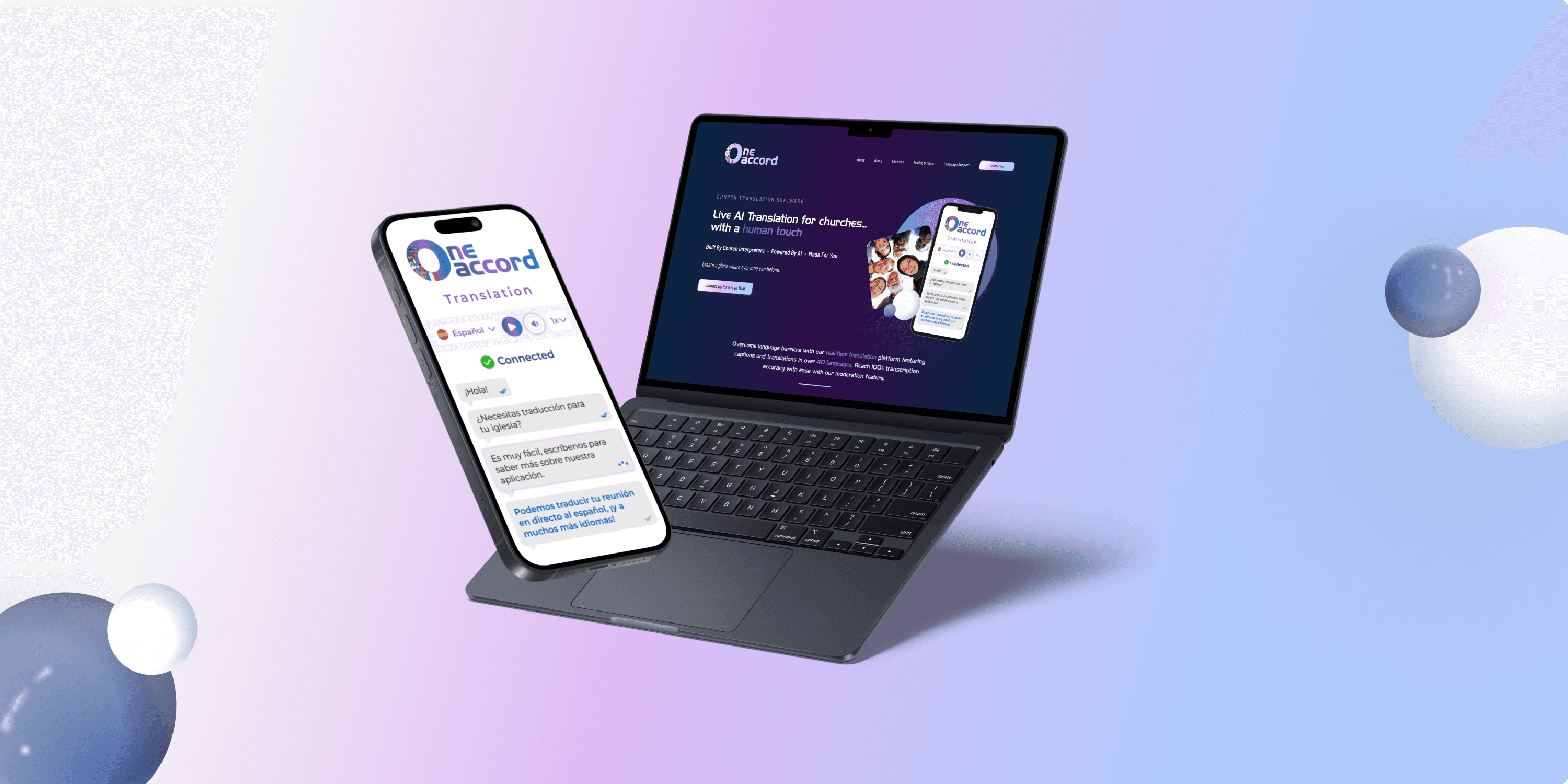 OneAccord Website + App